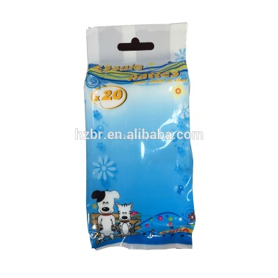 Biodegradable Pet Wipe Cat Cleaning Wipes