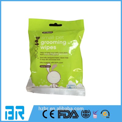 Disposable Pet Bathing Cleaning Wet Tissues Antibacterial Pet Wipes