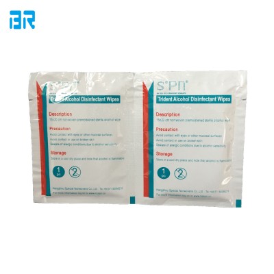 70% IPA pure alcohol wet wipes cleaning medical device